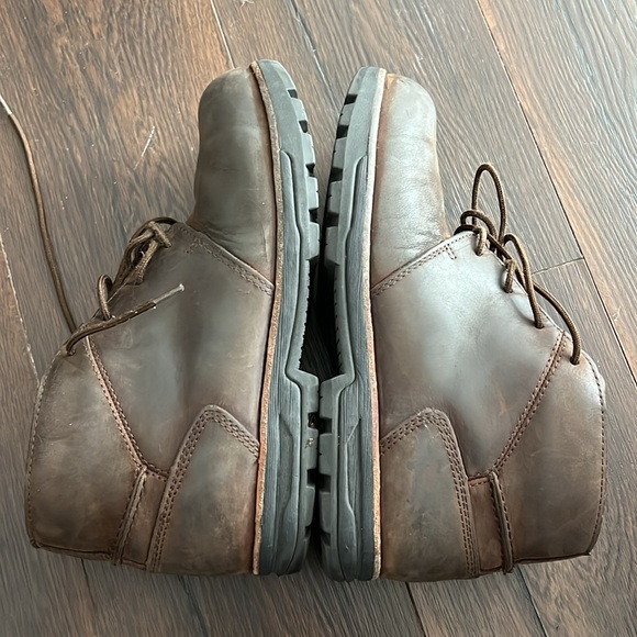 Red Wing Worx Safety Steel Toe Work Boots Brown - Picture 6 of 8